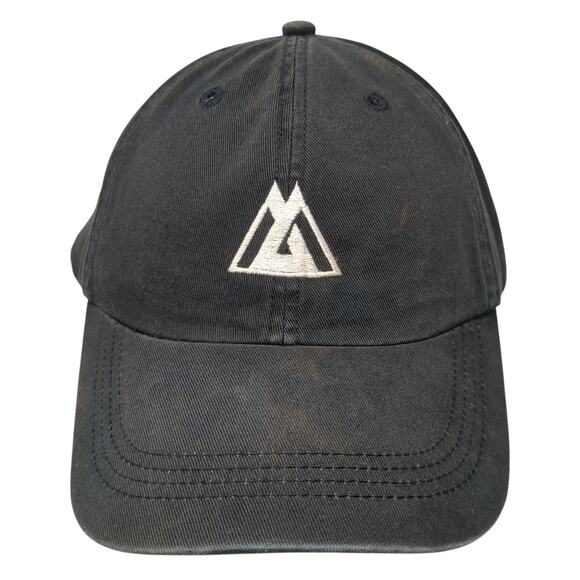 L2 Data Collection Slideback Baseball Cap Black One Size Alternative Apparel - Picture 1 of 10